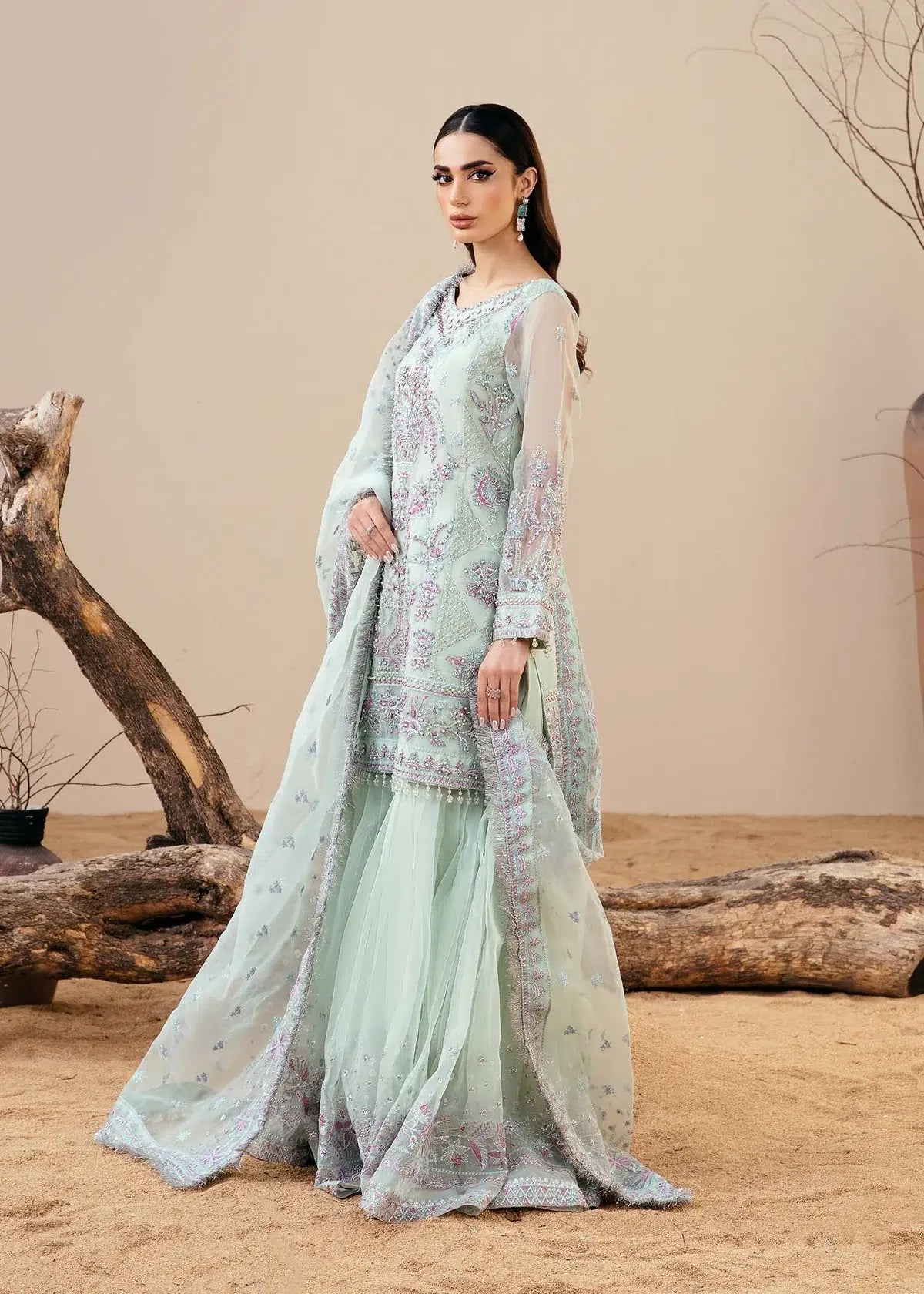 Dastoor | Noor-E-Jahan Wedding Collection'24 | Whisper by Dastoor - Designer Dress - Type: Ladies Clothes - Available at Libayah - 100% Original