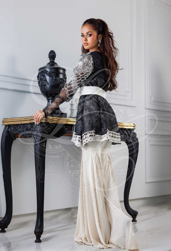 Afrozeh | Basic Pret 26 RTW | NACRE by Afrozeh - Designer Dress  - Type : Ladies Clothes - Available at Libayah - 100% Original 