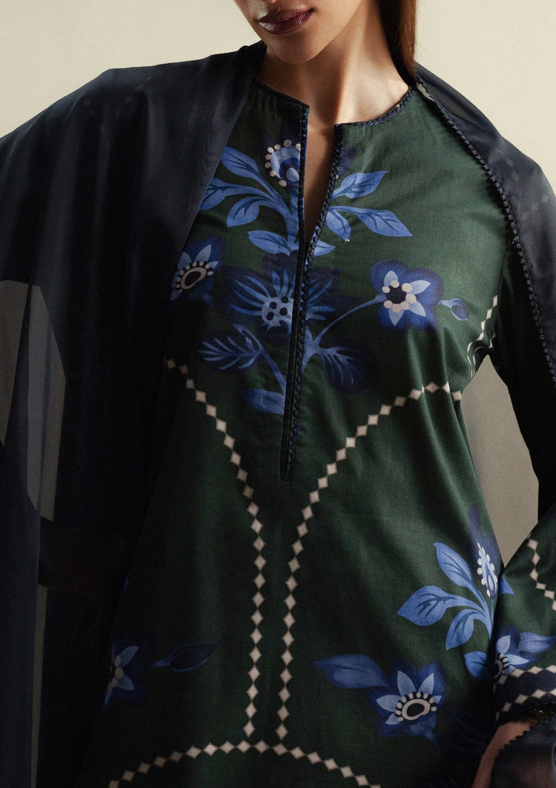 Zara Shahjahan | Coco Prints 25 | Loom-3B by Zara Shahjahan - Designer Dress  - Type : Ladies Clothes - Available at Libayah - 100% Original 