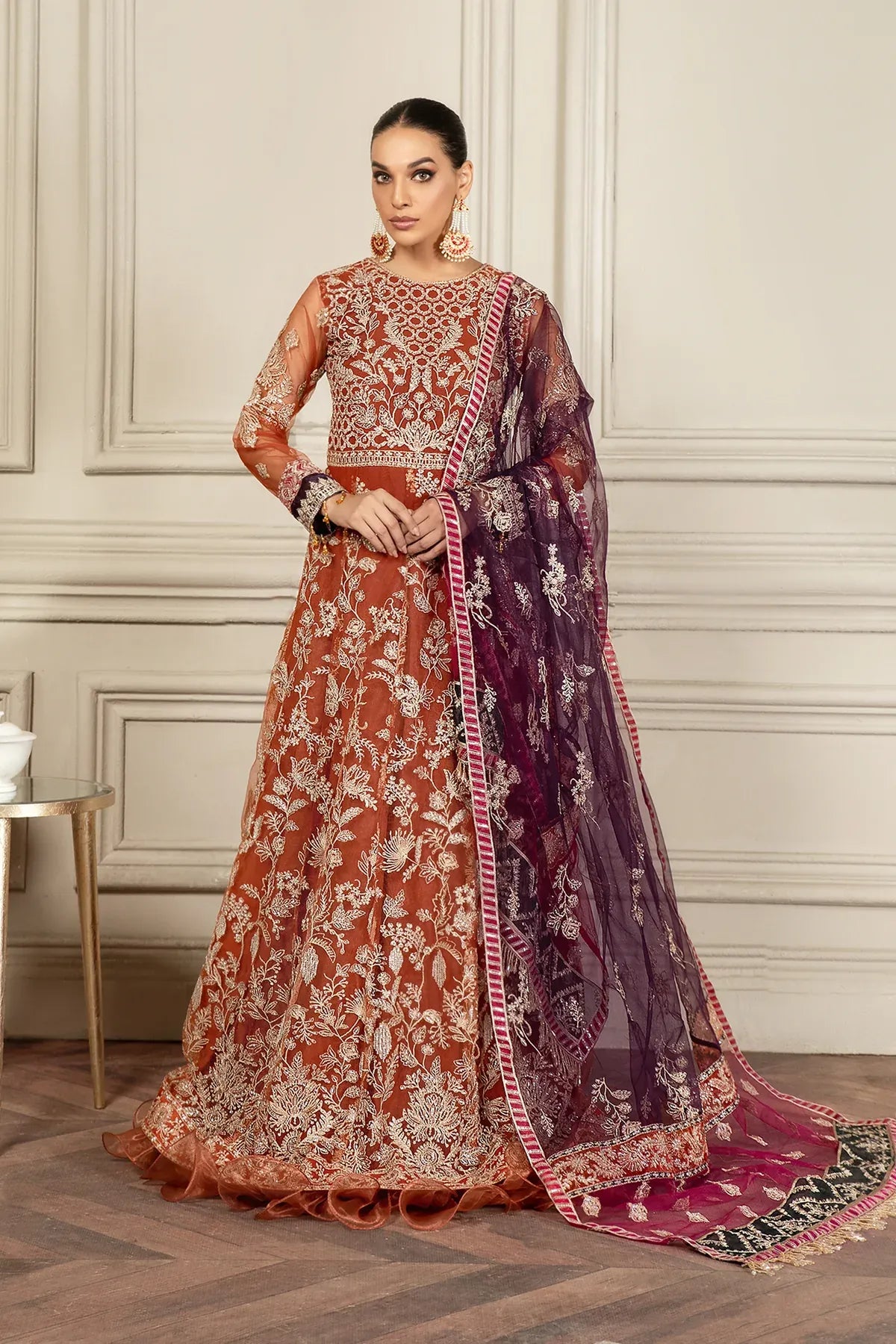 Zarif | Mehroz Formals | AMBER by Zarif - Designer Dress - Type: Ladies Clothes - Available at Libayah - 100% Original
