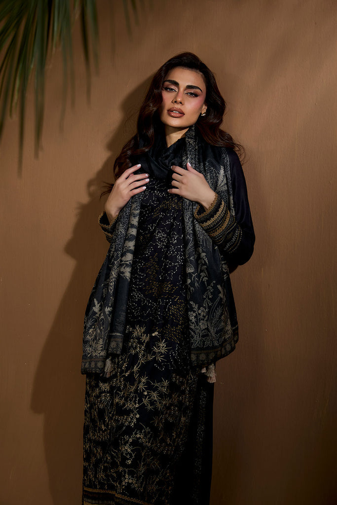 Sobia Nazir | Winter Shawl 25 | Design 1A by Sobia Nazir - Designer Dress - Type : Ladies Clothes - Available at Libayah - 100% Original 