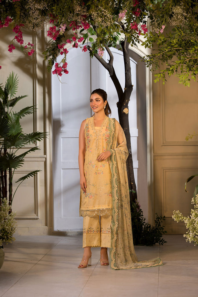 Sobia Nazir | Vital Lawn 25 | 1B by Sobia Nazir - Designer Dress - Type: Ladies Clothes - Available at Libayah - 100% Original