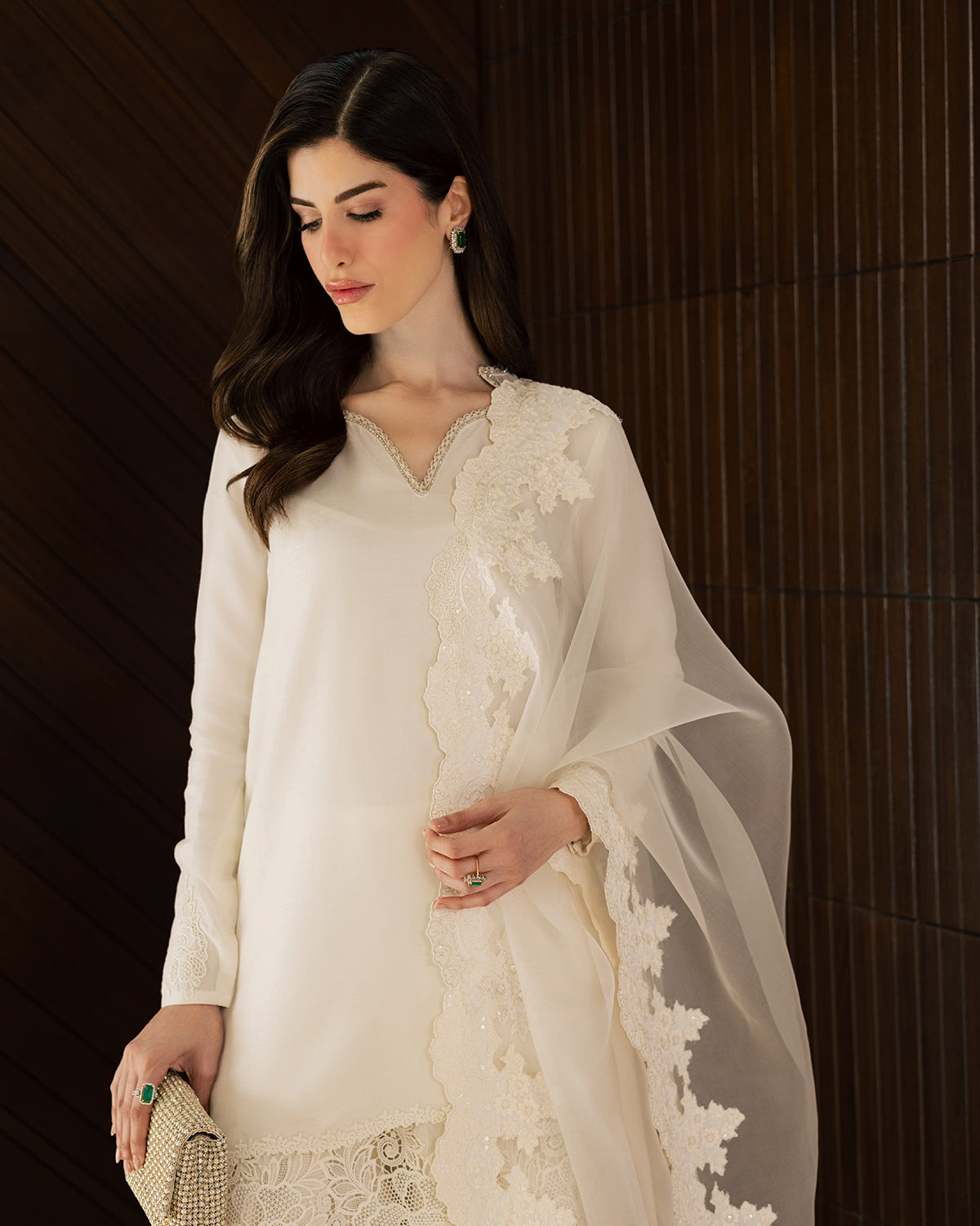 Sadaf Fawad Khan | Eva Luxury Pret 26 | Opaline by Sadaf Fawad Khan - Designer Dress  - Type : Ladies Clothes - Available at Libayah - 100% Original 