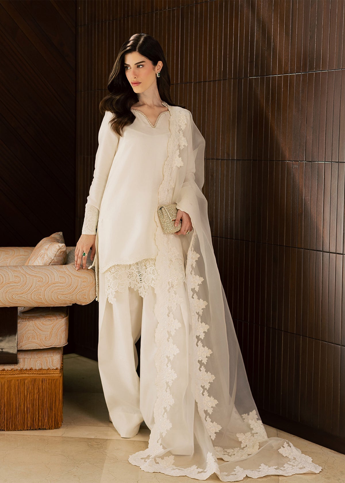 Sadaf Fawad Khan | Eva Luxury Pret 26 | Opaline by Sadaf Fawad Khan - Designer Dress  - Type : Ladies Clothes - Available at Libayah - 100% Original 