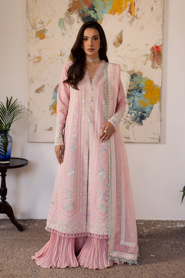 Afrozeh | Basic Pret 26 RTW | NACRE by Afrozeh - Designer Dress  - Type : Ladies Clothes - Available at Libayah - 100% Original 