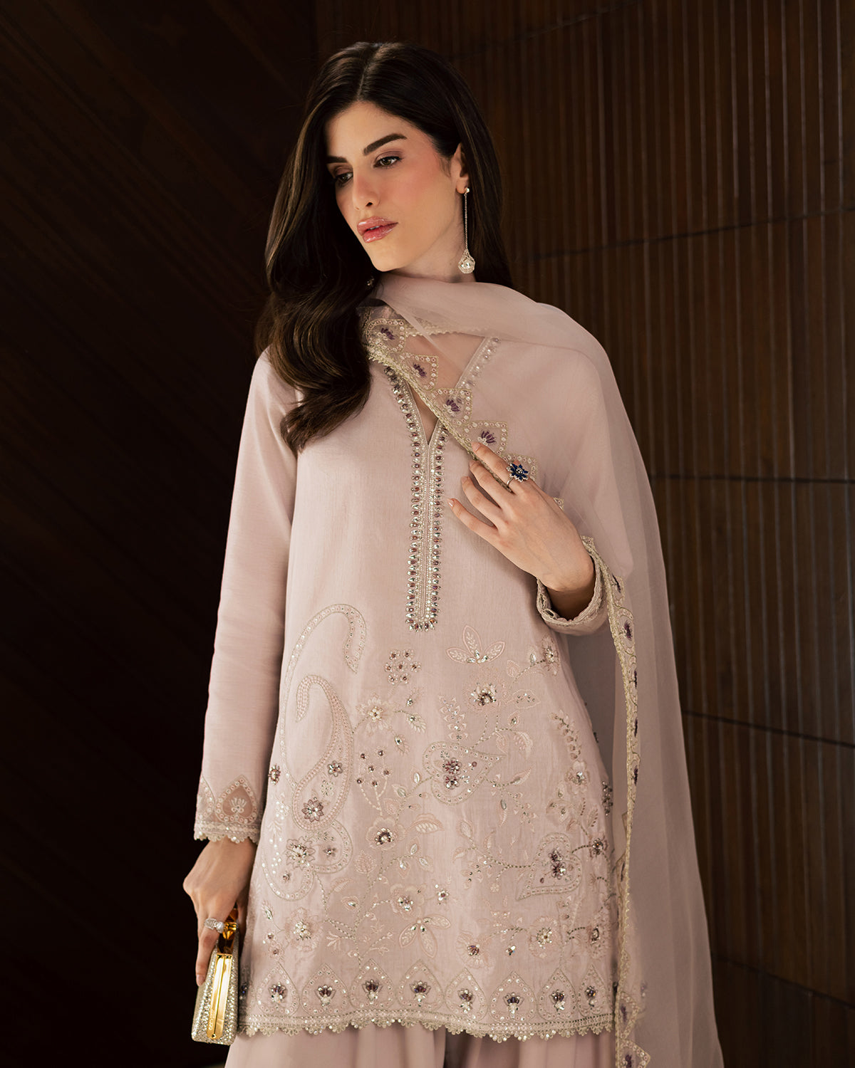 Sadaf Fawad Khan | Eva Luxury Pret 26 | Amethyst by Sadaf Fawad Khan - Designer Dress  - Type : Ladies Clothes - Available at Libayah - 100% Original 