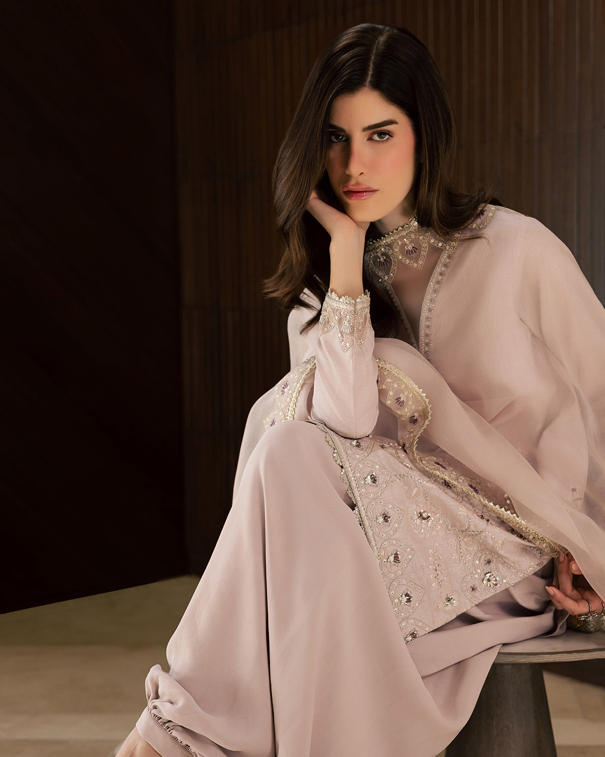 Sadaf Fawad Khan | Eva Luxury Pret 26 | Amethyst by Sadaf Fawad Khan - Designer Dress  - Type : Ladies Clothes - Available at Libayah - 100% Original 