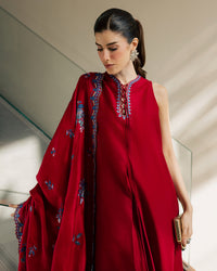 Sadaf Fawad Khan | Eva Luxury Pret 26 | Whip Red by Sadaf Fawad Khan - Designer Dress  - Type : Ladies Clothes - Available at Libayah - 100% Original 