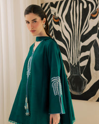 Sadaf Fawad Khan | Eva Luxury Pret 26 | Viridian by Sadaf Fawad Khan - Designer Dress  - Type : Ladies Clothes - Available at Libayah - 100% Original 