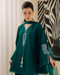 Sadaf Fawad Khan | Eva Luxury Pret 26 | Viridian by Sadaf Fawad Khan - Designer Dress  - Type : Ladies Clothes - Available at Libayah - 100% Original 