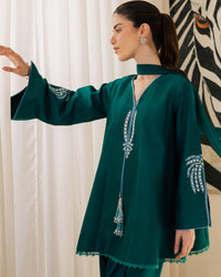 Sadaf Fawad Khan | Eva Luxury Pret 26 | Viridian by Sadaf Fawad Khan - Designer Dress  - Type : Ladies Clothes - Available at Libayah - 100% Original 