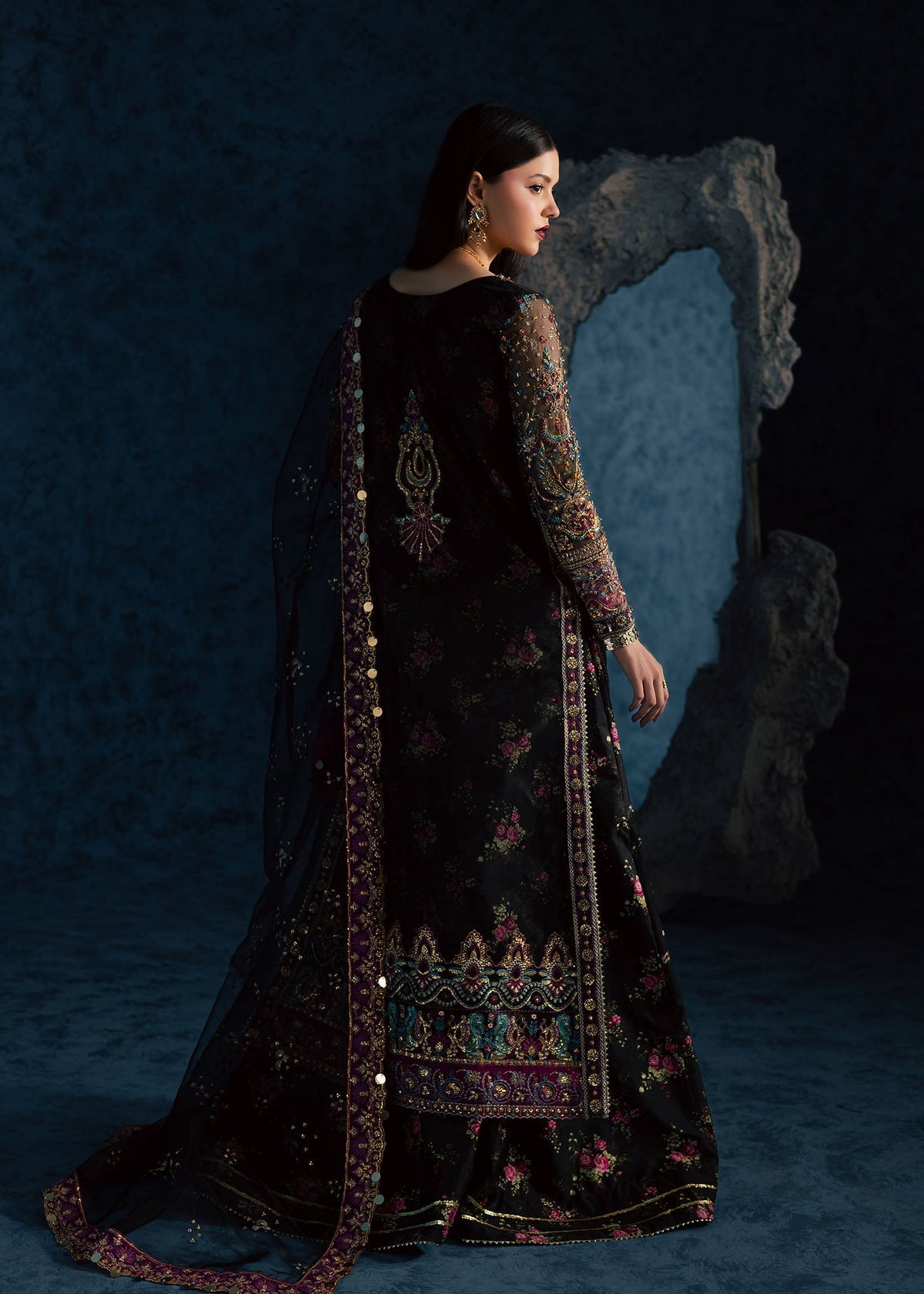 Maria Osama Khan | Lamhay Wedding Festive | MEHTAB by Maria Osama Khan - Designer Dress  - Type : Ladies Clothes - Available at Libayah - 100% Original 