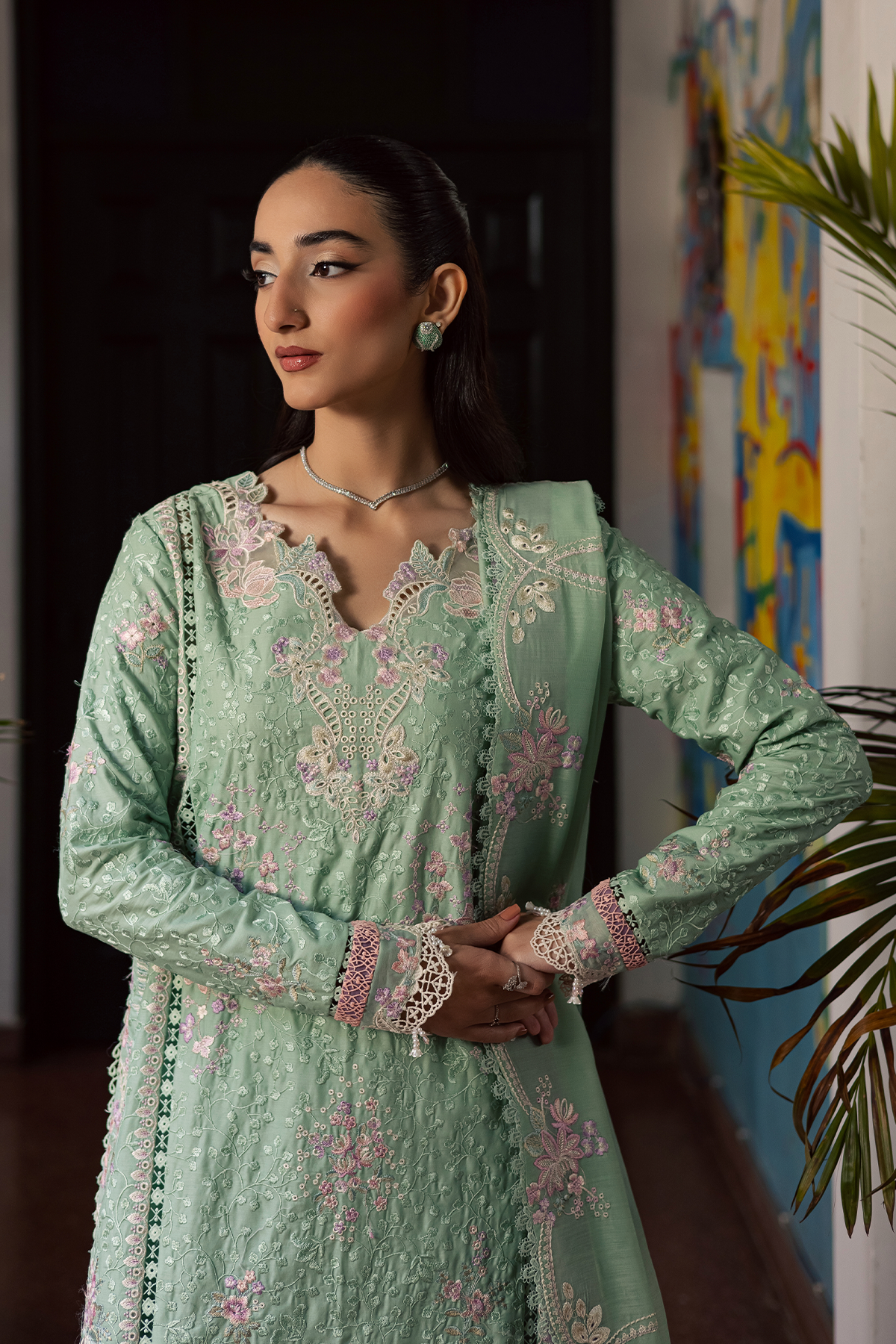 Afrozeh | Basic Pret 26 RTW | NACRE by Afrozeh - Designer Dress  - Type : Ladies Clothes - Available at Libayah - 100% Original 