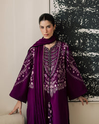 Sadaf Fawad Khan | Eva Luxury Pret 26 | Tyrian by Sadaf Fawad Khan - Designer Dress  - Type : Ladies Clothes - Available at Libayah - 100% Original 