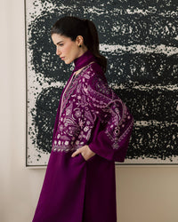 Sadaf Fawad Khan | Eva Luxury Pret 26 | Tyrian by Sadaf Fawad Khan - Designer Dress  - Type : Ladies Clothes - Available at Libayah - 100% Original 