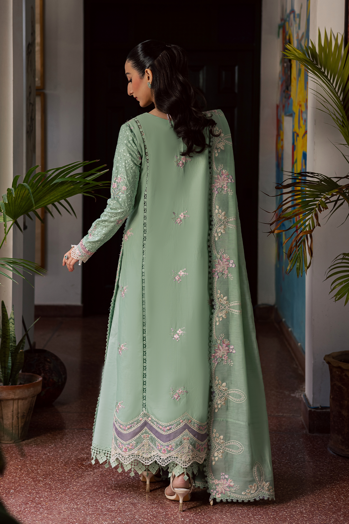 Afrozeh | Basic Pret 26 RTW | NACRE by Afrozeh - Designer Dress  - Type : Ladies Clothes - Available at Libayah - 100% Original 