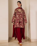 Sadaf Fawad Khan | Eva Luxury Pret 26 | Claret by Sadaf Fawad Khan - Designer Dress  - Type : Ladies Clothes - Available at Libayah - 100% Original 