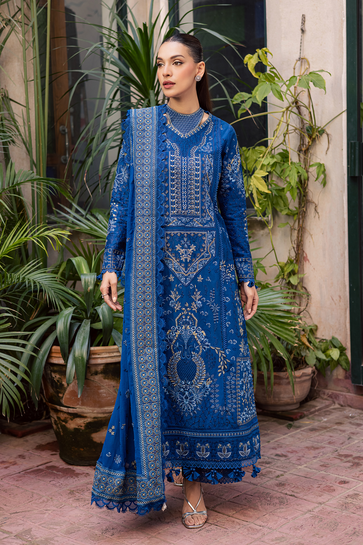 Afrozeh | Basic Pret 26 RTW | NACRE by Afrozeh - Designer Dress  - Type : Ladies Clothes - Available at Libayah - 100% Original 