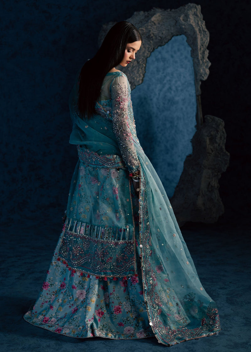 Maria Osama Khan | Lamhay Wedding Festive | NEELUM by Maria Osama Khan - Designer Dress  - Type : Ladies Clothes - Available at Libayah - 100% Original 