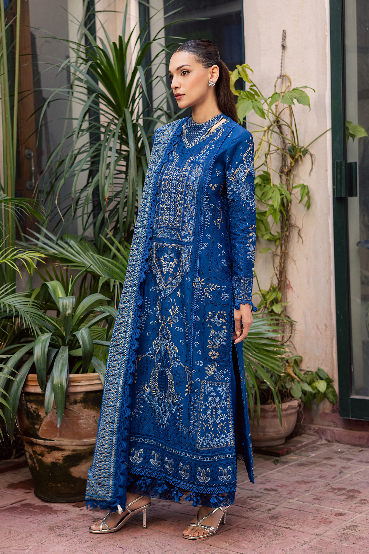Afrozeh | Basic Pret 26 RTW | NACRE by Afrozeh - Designer Dress  - Type : Ladies Clothes - Available at Libayah - 100% Original 