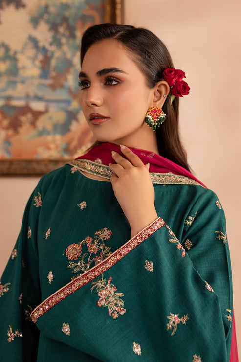 Emaan Adeel | Rangrez Collection | NEELAM by Emaan Adeel - Designer Dress - Type: Ladies Clothes - Available at Libayah - 100% Original