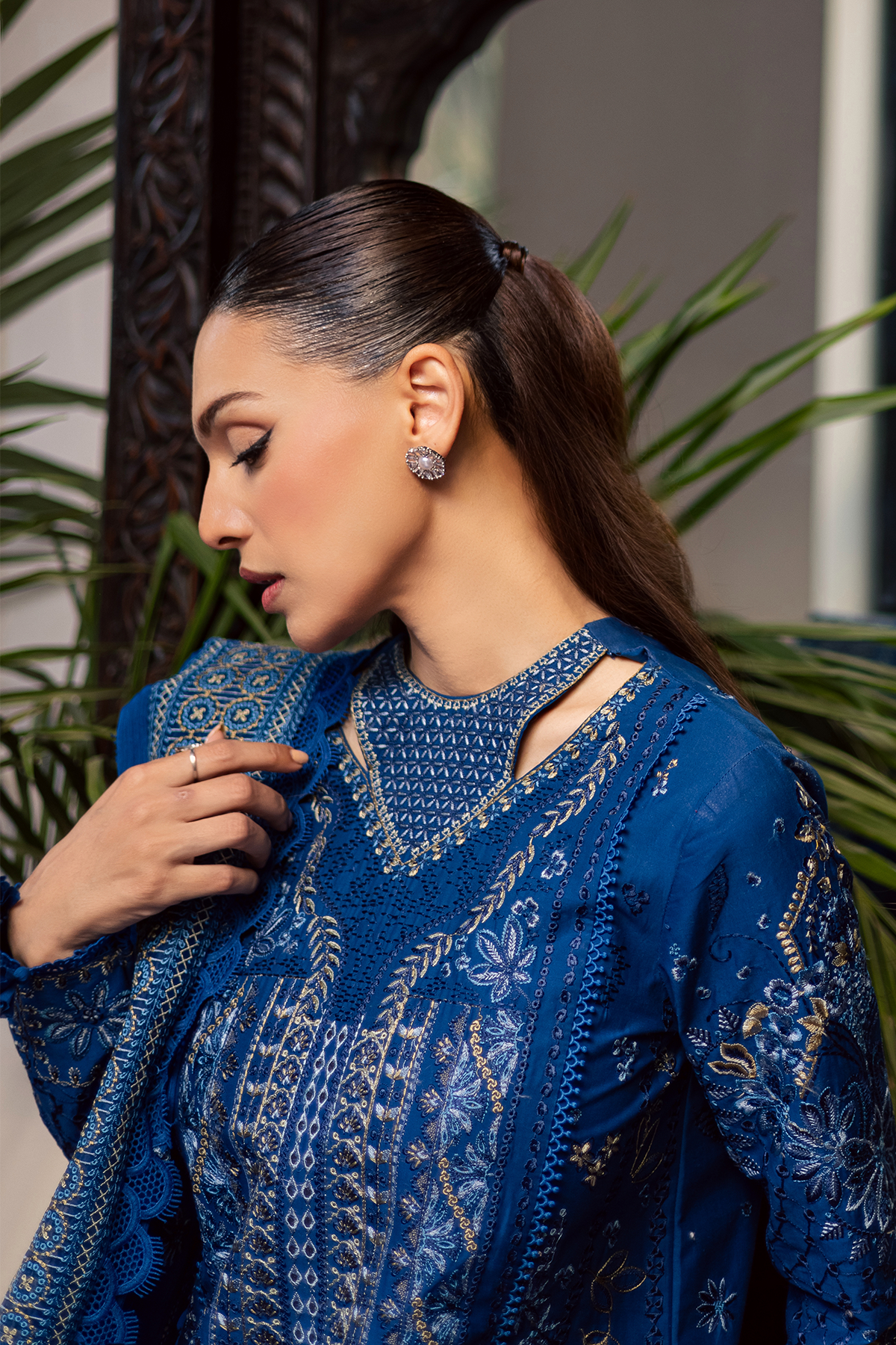 Afrozeh | Basic Pret 26 RTW | NACRE by Afrozeh - Designer Dress  - Type : Ladies Clothes - Available at Libayah - 100% Original 