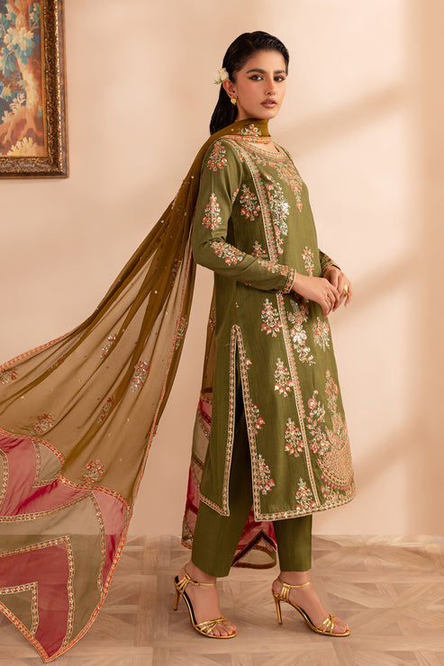 Emaan Adeel | Rangrez Collection | RIWAAZ by Emaan Adeel - Designer Dress - Type: Ladies Clothes - Available at Libayah - 100% Original