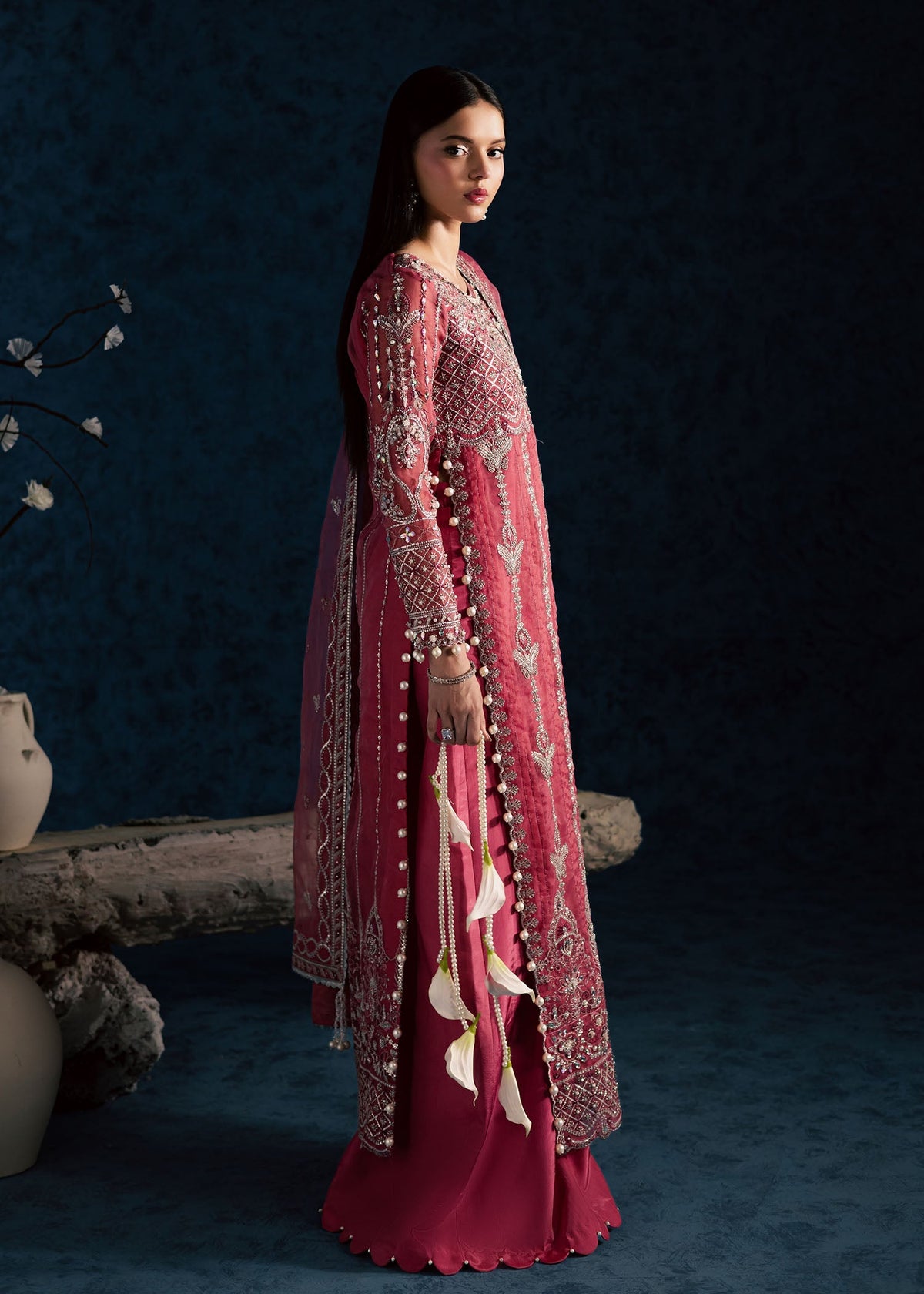 Maria Osama Khan | Lamhay Wedding Festive | GULBAHAR by Maria Osama Khan - Designer Dress  - Type : Ladies Clothes - Available at Libayah - 100% Original 