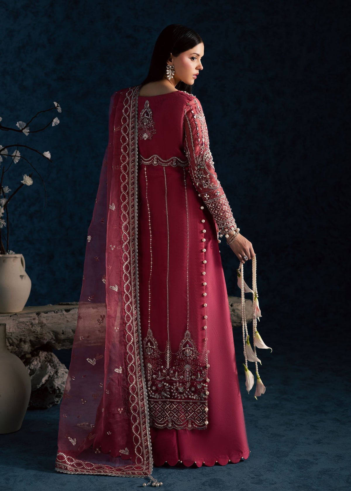 Maria Osama Khan | Lamhay Wedding Festive | GULBAHAR by Maria Osama Khan - Designer Dress  - Type : Ladies Clothes - Available at Libayah - 100% Original 