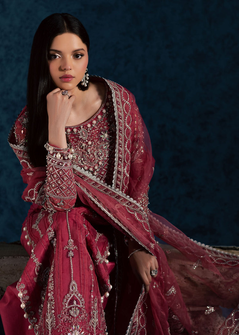 Maria Osama Khan | Lamhay Wedding Festive | GULBAHAR by Maria Osama Khan - Designer Dress  - Type : Ladies Clothes - Available at Libayah - 100% Original 