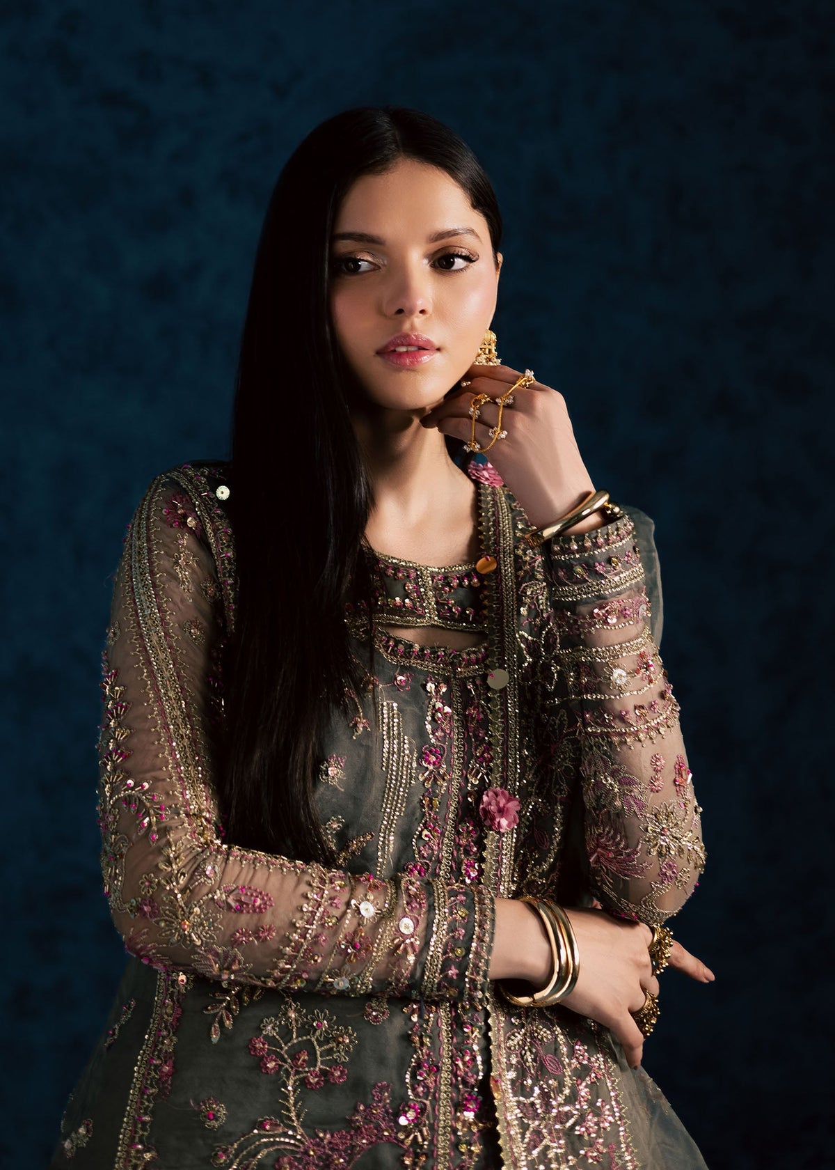 Maria Osama Khan | Lamhay Wedding Festive | SAHAR by Maria Osama Khan - Designer Dress  - Type : Ladies Clothes - Available at Libayah - 100% Original 