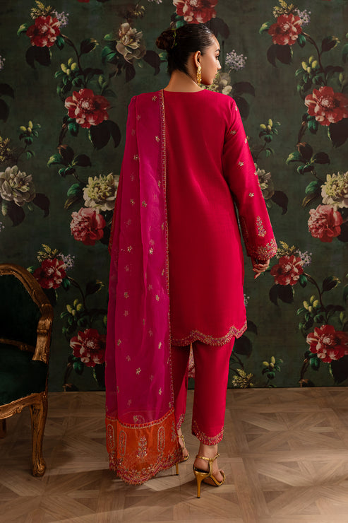 Emaan Adeel | Rangrez Collection | FIROZA by Emaan Adeel - Designer Dress - Type: Ladies Clothes - Available at Libayah - 100% Original