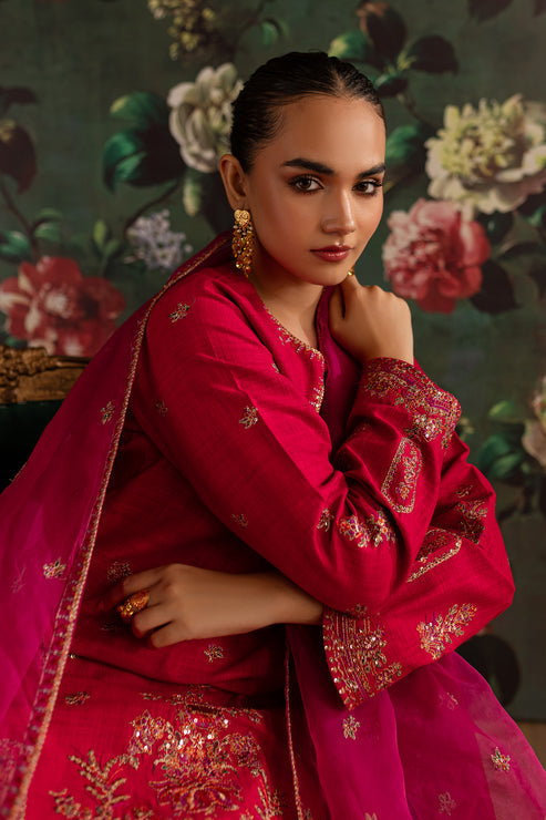 Emaan Adeel | Rangrez Collection | FIROZA by Emaan Adeel - Designer Dress - Type: Ladies Clothes - Available at Libayah - 100% Original