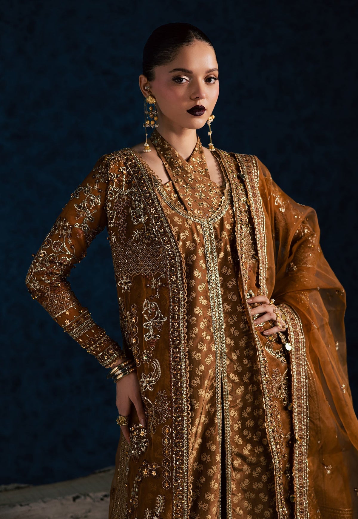 Maria Osama Khan | Lamhay Wedding Festive | ZARMIN by Maria Osama Khan - Designer Dress  - Type : Ladies Clothes - Available at Libayah - 100% Original 