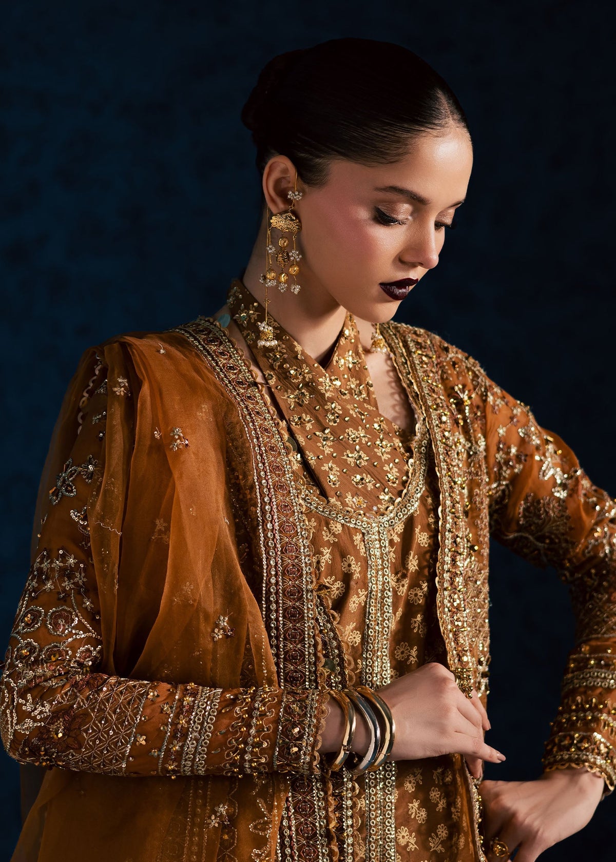 Maria Osama Khan | Lamhay Wedding Festive | ZARMIN by Maria Osama Khan - Designer Dress  - Type : Ladies Clothes - Available at Libayah - 100% Original 
