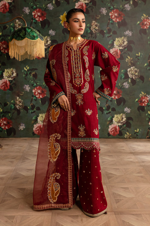 Emaan Adeel | Rangrez Collection | MAHI by Emaan Adeel - Designer Dress - Type: Ladies Clothes - Available at Libayah - 100% Original