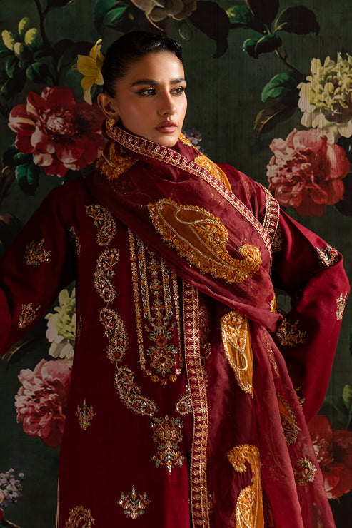 Emaan Adeel | Rangrez Collection | MAHI by Emaan Adeel - Designer Dress - Type: Ladies Clothes - Available at Libayah - 100% Original
