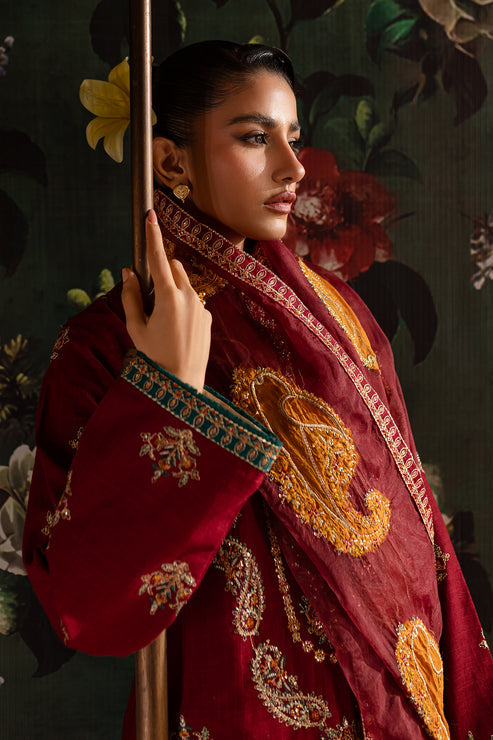 Emaan Adeel | Rangrez Collection | MAHI by Emaan Adeel - Designer Dress - Type: Ladies Clothes - Available at Libayah - 100% Original