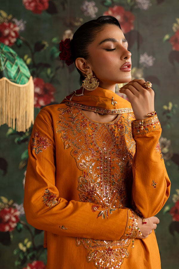 Emaan Adeel | Rangrez Collection | SHAMA by Emaan Adeel - Designer Dress - Type: Ladies Clothes - Available at Libayah - 100% Original