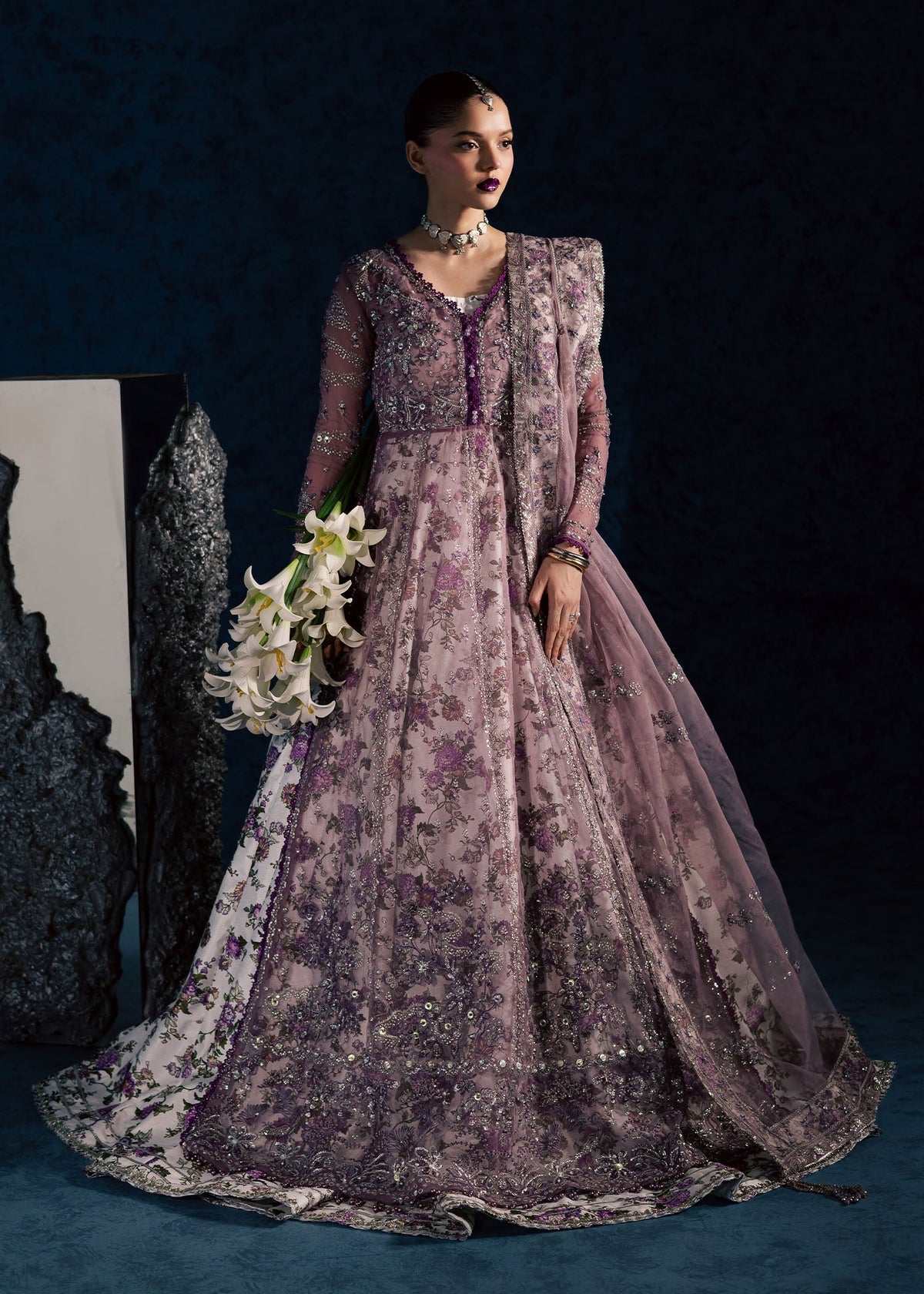 Maria Osama Khan | Lamhay Wedding Festive | LAVINA by Maria Osama Khan - Designer Dress  - Type : Ladies Clothes - Available at Libayah - 100% Original 