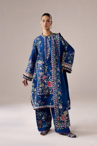 Elan | Stitched Pret 26 | ZABAR (EL26-01 B ST) by Elan - Designer Dress  - Type : Ladies Clothes - Available at Libayah - 100% Original 