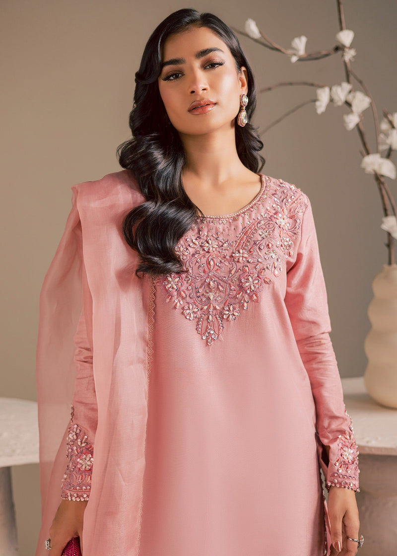Maria Osama Khan | Noir Bliss Luxury Formals | Blush Dew by Maria Osama Khan - Designer Dress  - Type : Ladies Clothes - Available at Libayah - 100% Original 