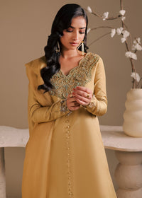 Maria Osama Khan | Noir Bliss Luxury Formals | Golden Ember by Maria Osama Khan - Designer Dress  - Type : Ladies Clothes - Available at Libayah - 100% Original 