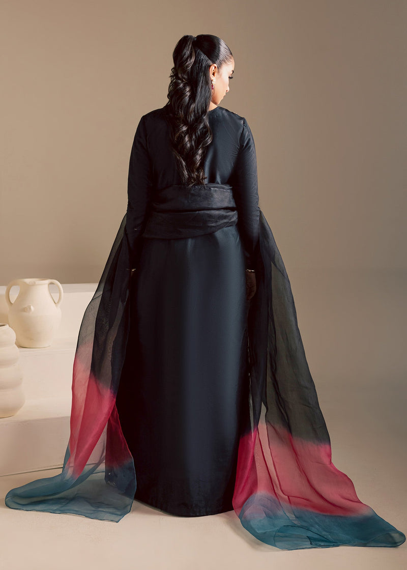 Maria Osama Khan | Noir Bliss Luxury Formals | Midnight Noir by Maria Osama Khan - Designer Dress  - Type : Ladies Clothes - Available at Libayah - 100% Original 