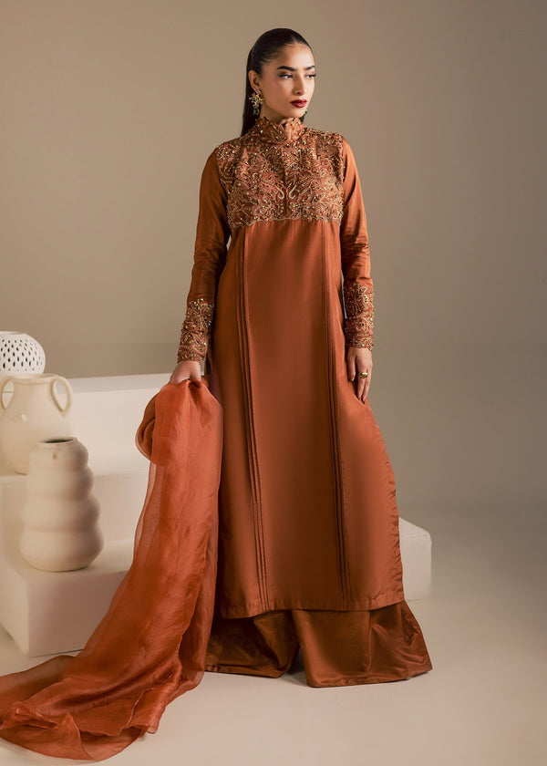 Maria Osama Khan | Noir Bliss Luxury Formals | Coco Dusk by Maria Osama Khan - Designer Dress  - Type : Ladies Clothes - Available at Libayah - 100% Original 