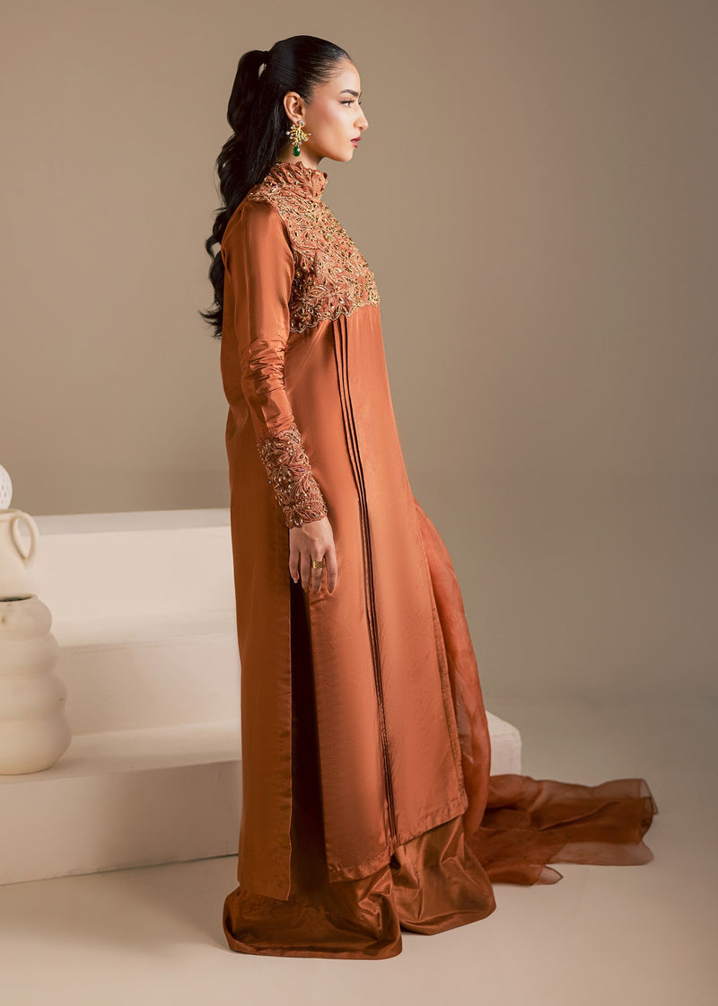 Maria Osama Khan | Noir Bliss Luxury Formals | Coco Dusk by Maria Osama Khan - Designer Dress  - Type : Ladies Clothes - Available at Libayah - 100% Original 