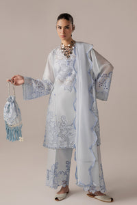 Elan | Stitched Pret 26 | BRUMINE (EL26-02 A ST) by Elan - Designer Dress  - Type : Ladies Clothes - Available at Libayah - 100% Original 