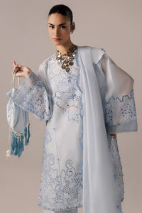 Elan | Stitched Pret 26 | BRUMINE (EL26-02 A ST) by Elan - Designer Dress  - Type : Ladies Clothes - Available at Libayah - 100% Original 