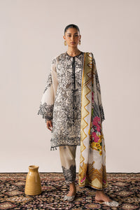 Elan | Stitched Pret 26 | ZEVARE (EL26-07 B ST) by Elan - Designer Dress  - Type : Ladies Clothes - Available at Libayah - 100% Original 