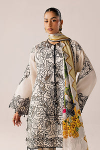 Elan | Stitched Pret 26 | ZEVARE (EL26-07 B ST) by Elan - Designer Dress  - Type : Ladies Clothes - Available at Libayah - 100% Original 